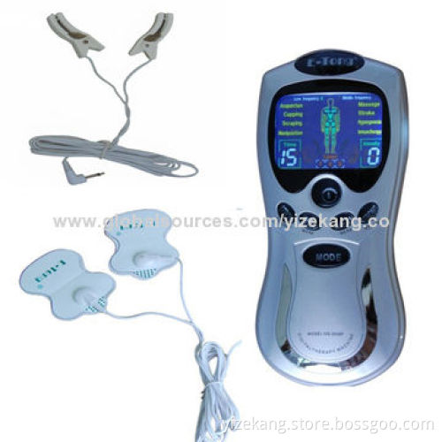 Three Channels Digital Therapy Machine with Cupping